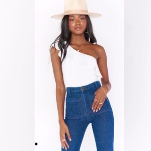 Show Me Your Mumu Ophelia Ruffle Bodysuit